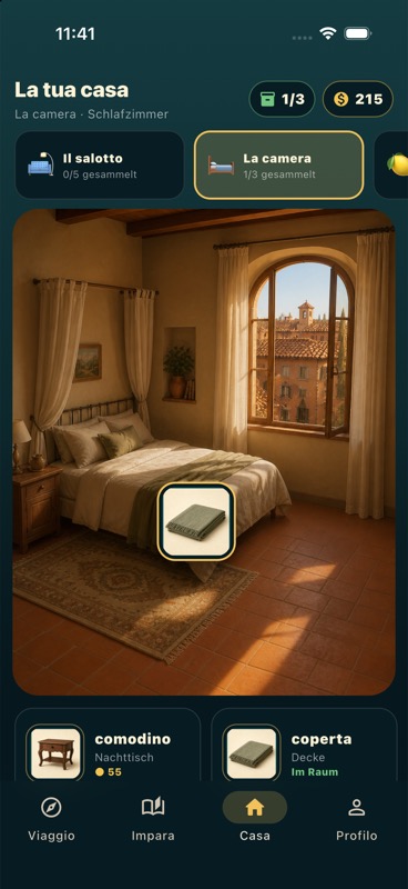 Die persönliche Casa in Italiano Quest